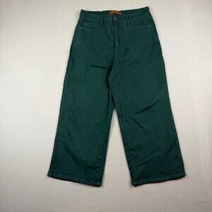 Judy Blue Green High Rise Straight Leg Jeans Size 13